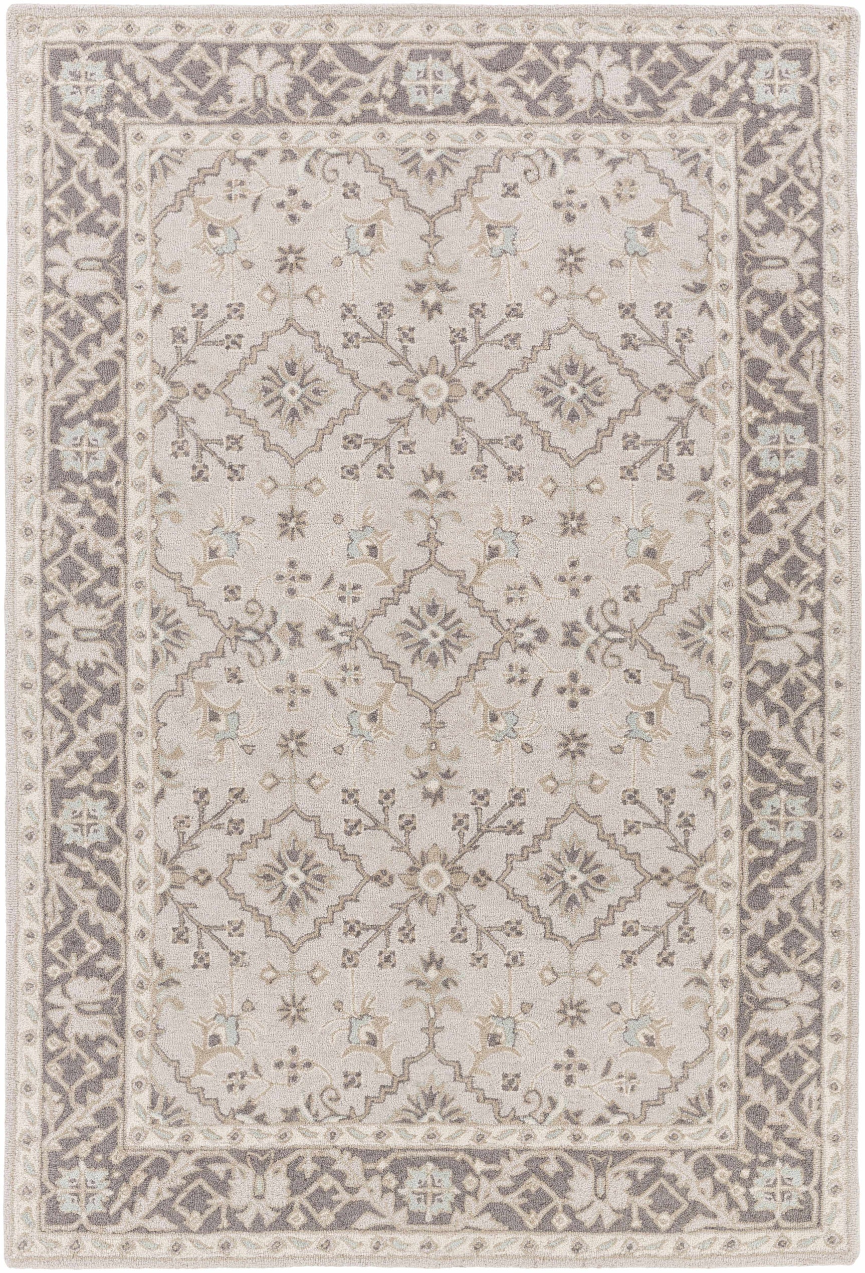 Dooling Light Brown Wool Carpet - Clearance