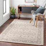 Dooling Light Brown Wool Carpet - Clearance