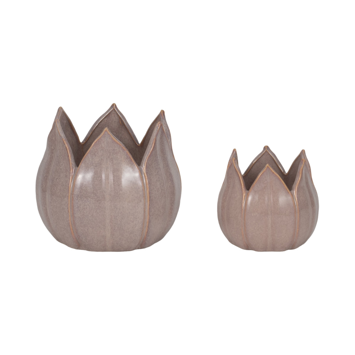 Gentrywind Purple Planters (Set of 2)