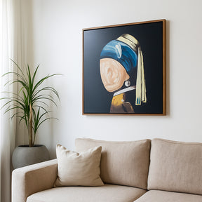 Cohenbrook Black/Blue/Yellow Wall Art