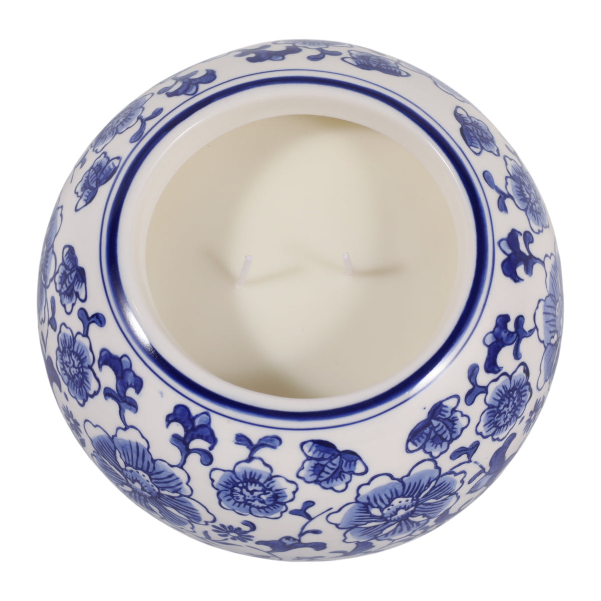 Honcut Green/White Jasmine Chinoiserie Candle
