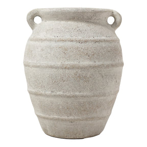 Londonhaven Ivory Mini Handle Terracotta Jug Vase