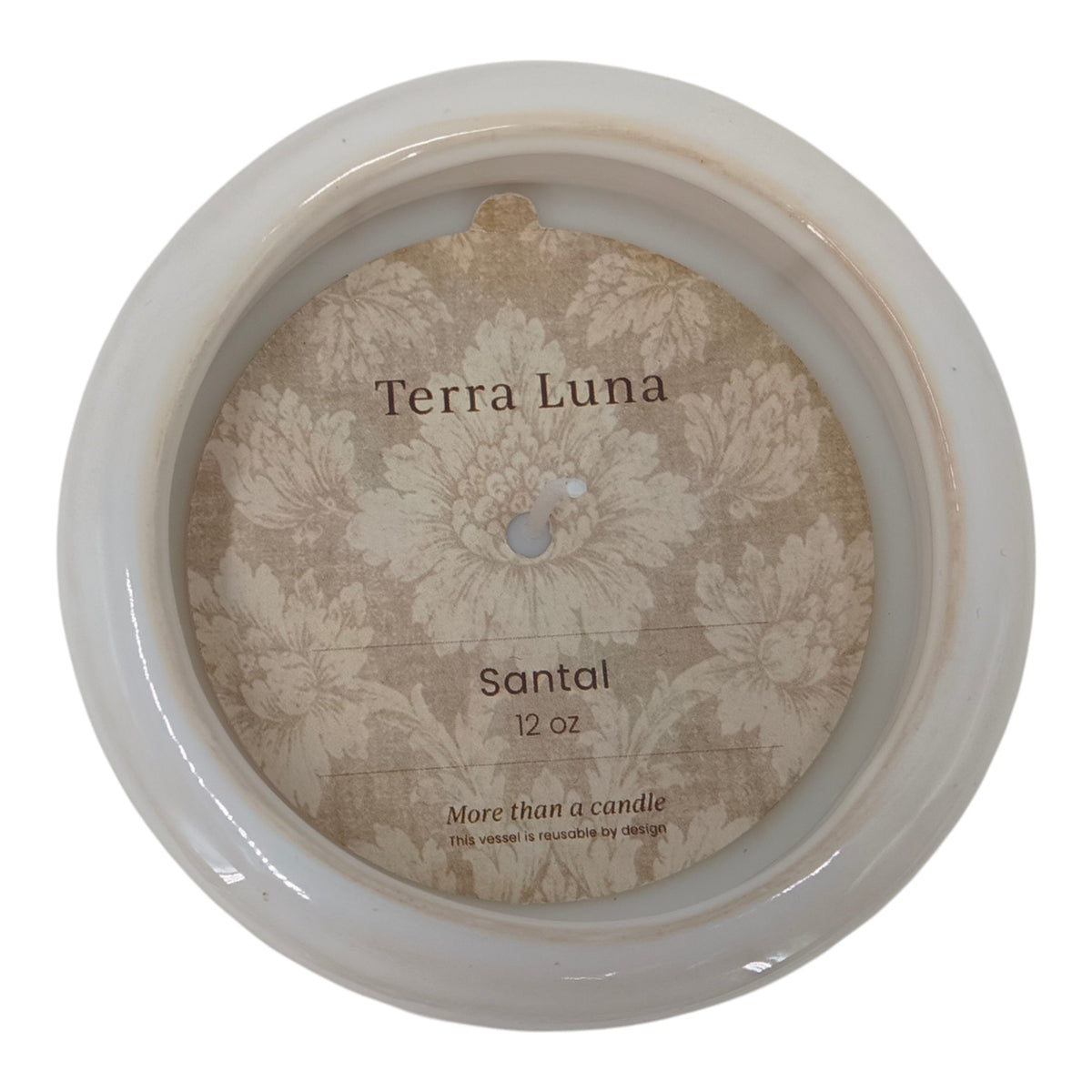 Largo Vista Ivory Santal Small Pot Candle