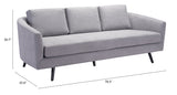 Divinity Gray Sofa