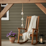 Hookton Blue/White Wood Hanging Sailboat