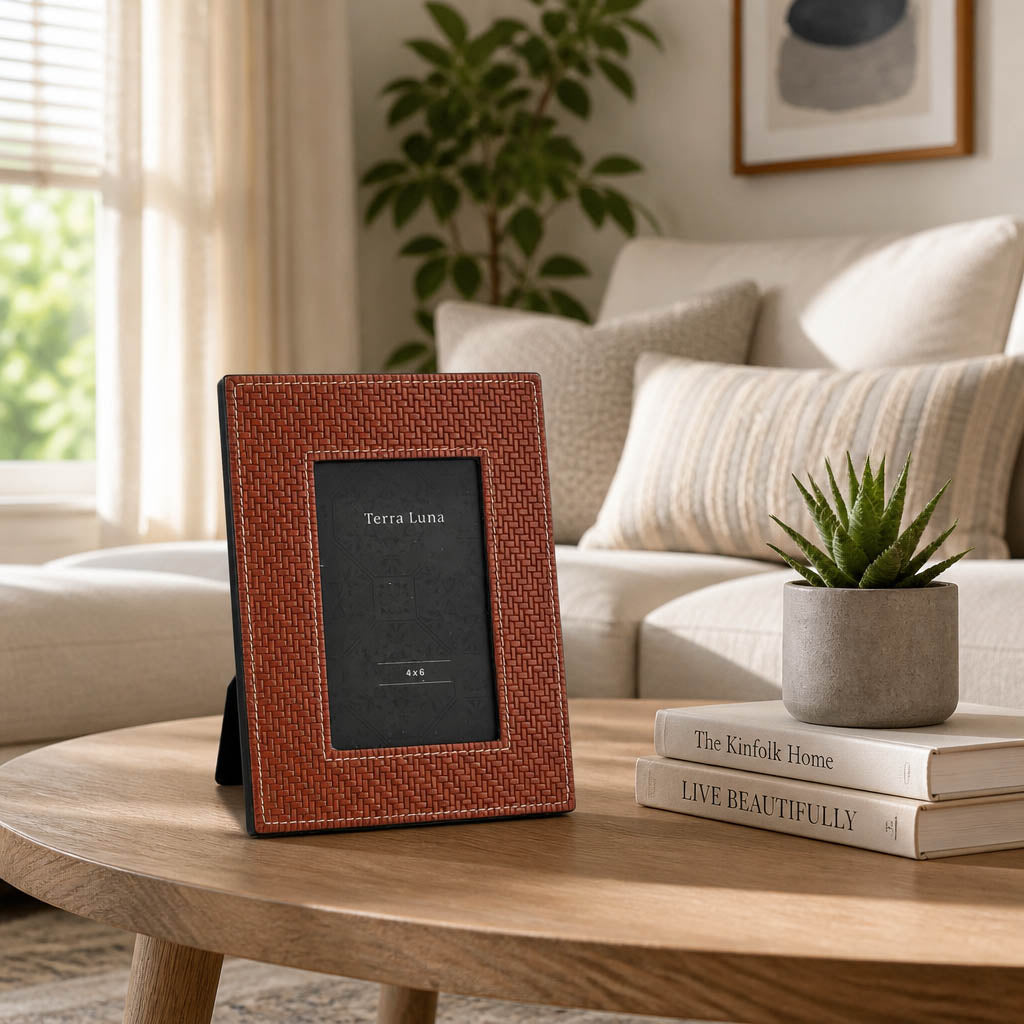 Hayfield Brown 4x6 Resin Pattern Frame