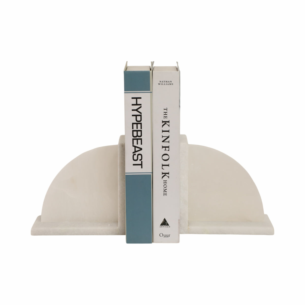 Julianwind White Bookends (Set of 2)