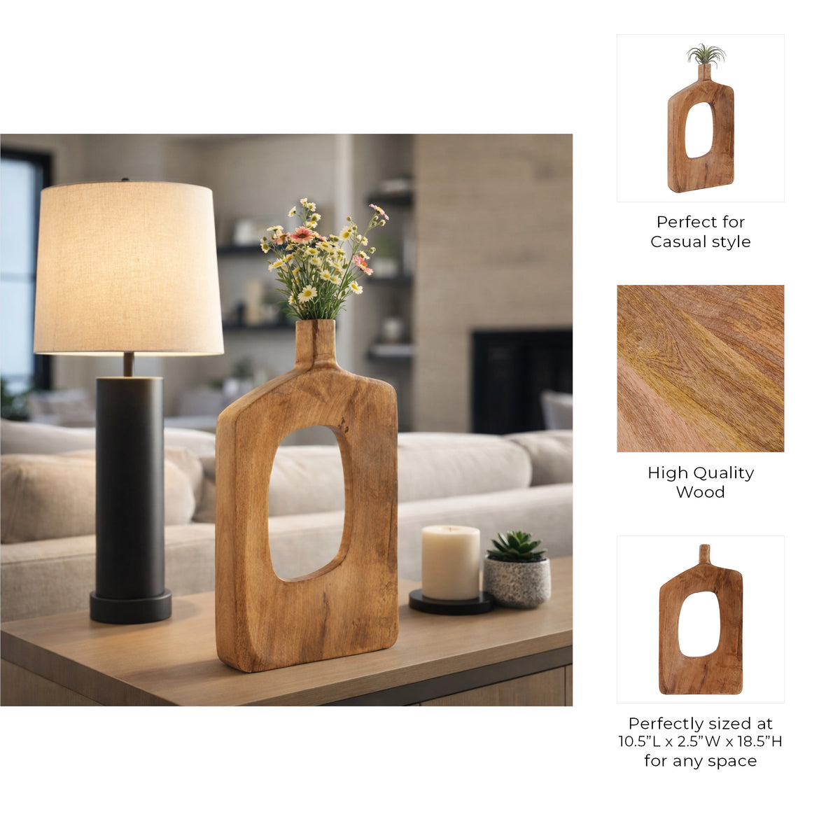 Dougalgate Brown/Tan Vase