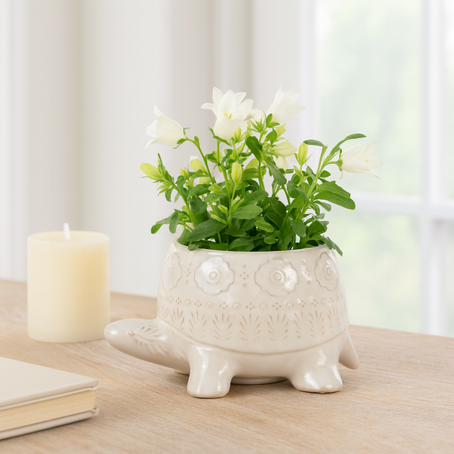 Fargocross White Planter