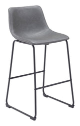 Smart Charcoal Barstool (Set of 2)
