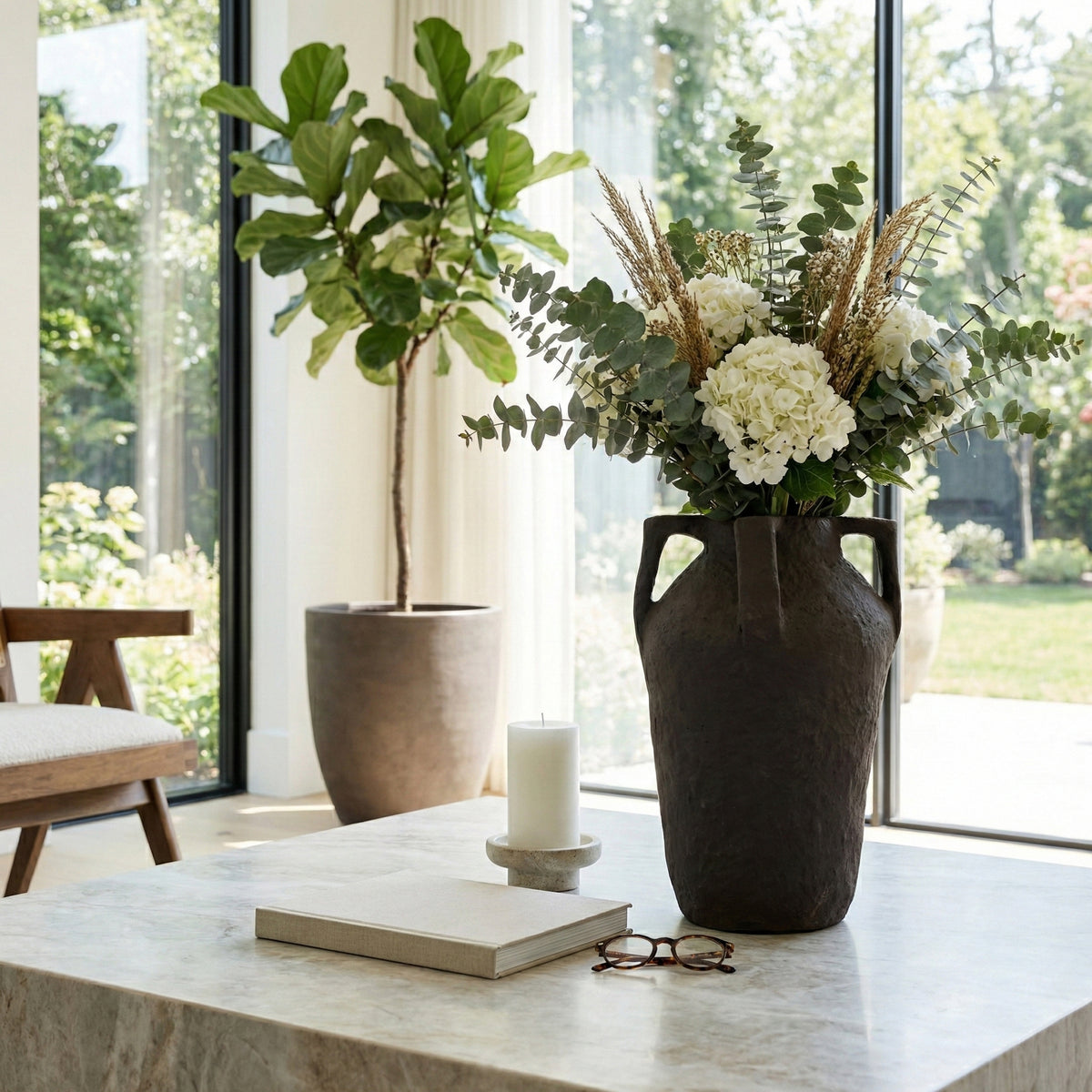 Watsonland Brown Small Vase