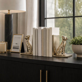 Haxtonfield Gold Bookends (Set of 2)
