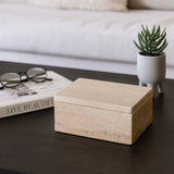 Tuckergrove Tan Travertine Box