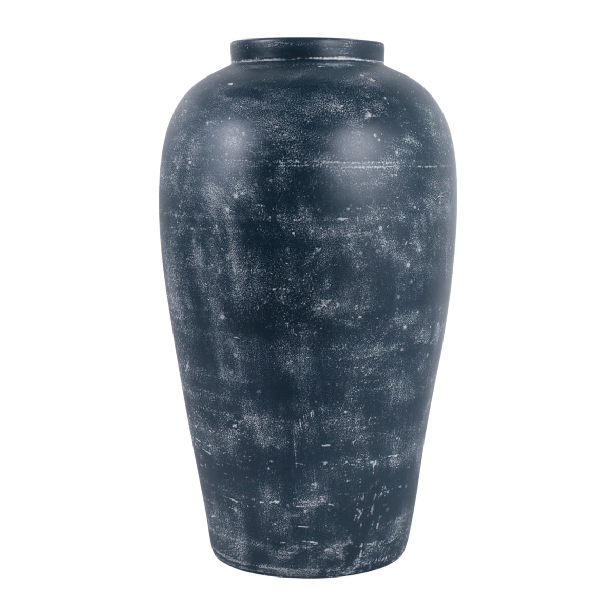 Dos Rios Blue Terracotta Vase
