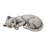 Higby Tan Resin Sleeping Cat