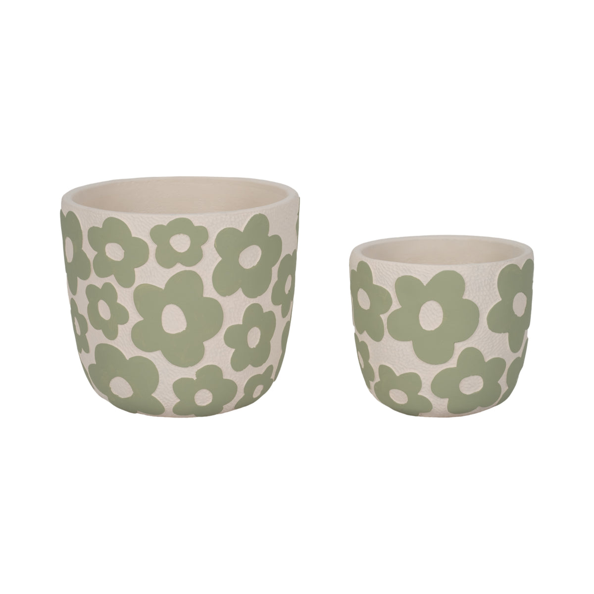 Axelgrove Green Planters (Set of 2)