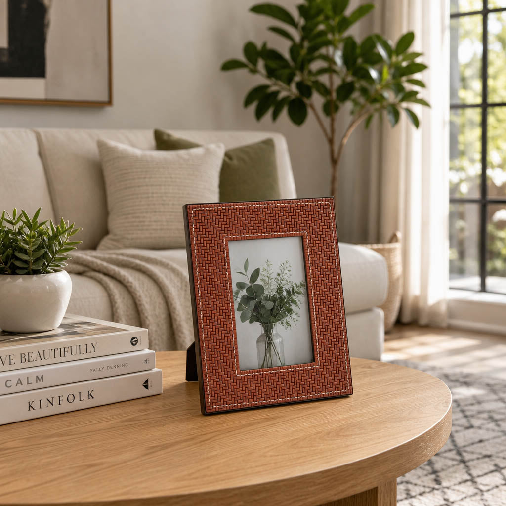 Hayfield Brown 4x6 Resin Pattern Frame