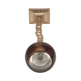 Monrovia Gold Medium Metal Tealight Holder with Base