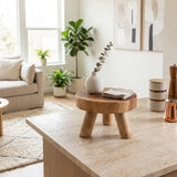 Five Corners Brown/Tan Mungur-Teak Natural Riser