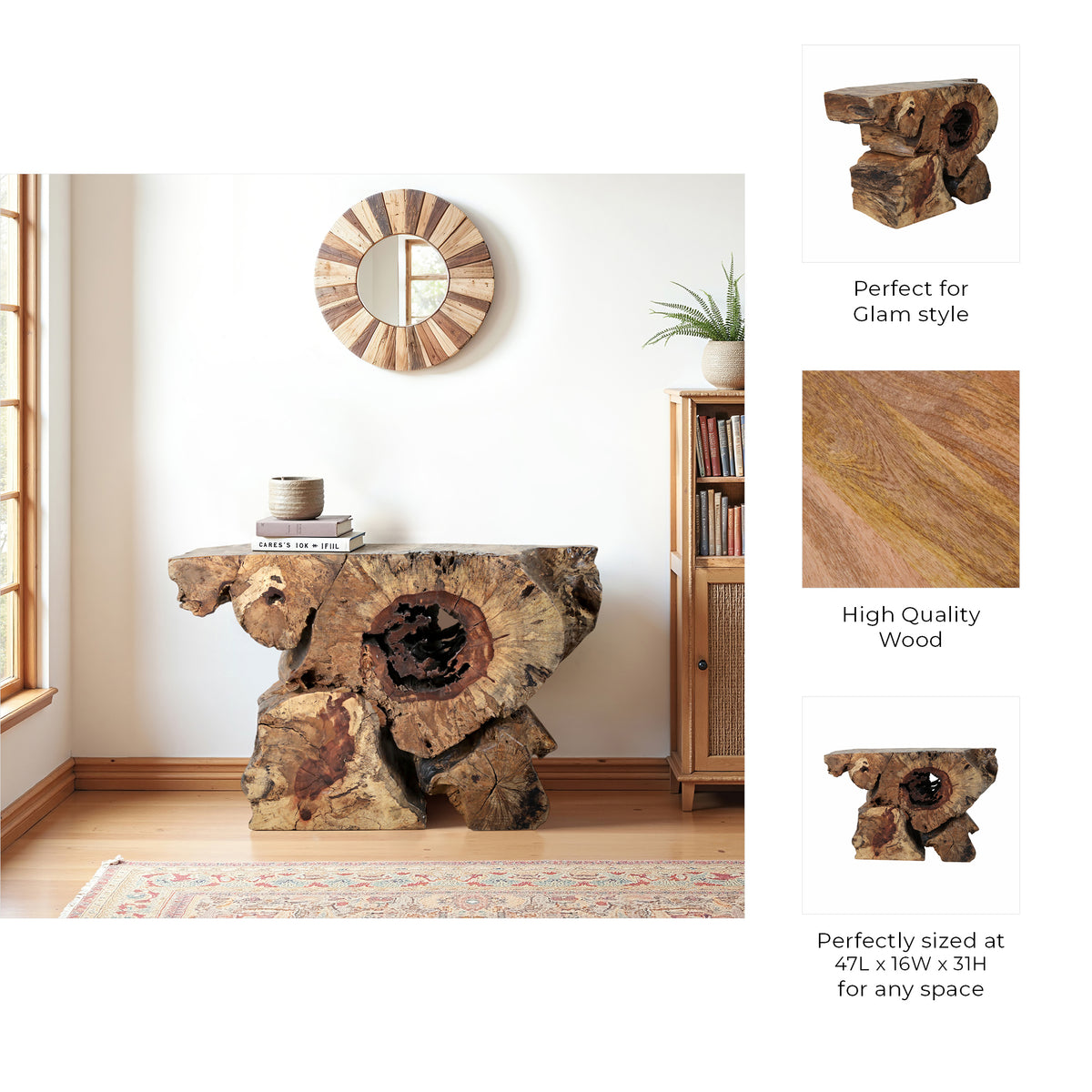 Brysonholm Brown Console