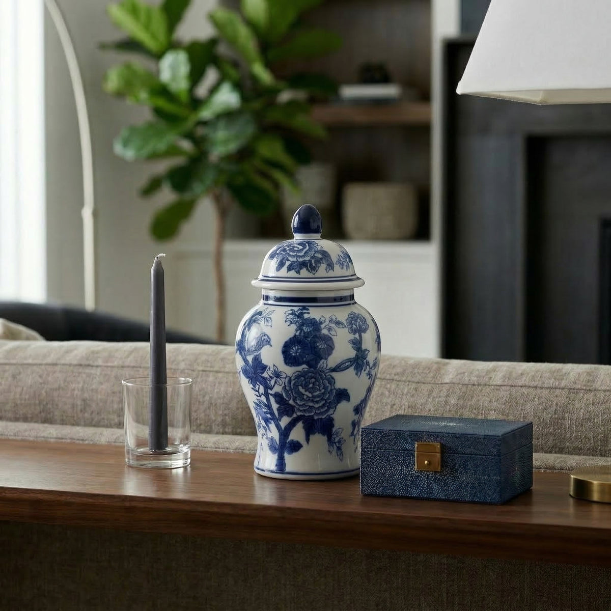 Miamoor Blue Small Chinoiserie