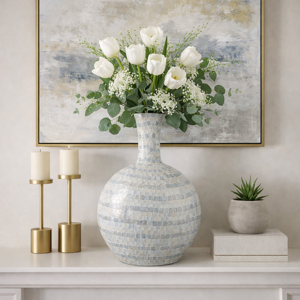 Ewinggate Blue/Gray Vase