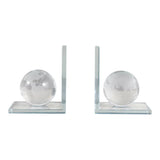 Hastingslake Clear Bookends (Set of 2)