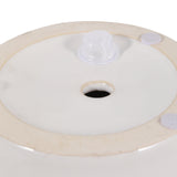Calgro Ivory Floral Applique Planter with Butterfly