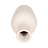 Samsonbrook Ivory Terracotta Vase with Ring at Neck