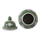 Jakeview Green/Brown/White Small Chinoiserie