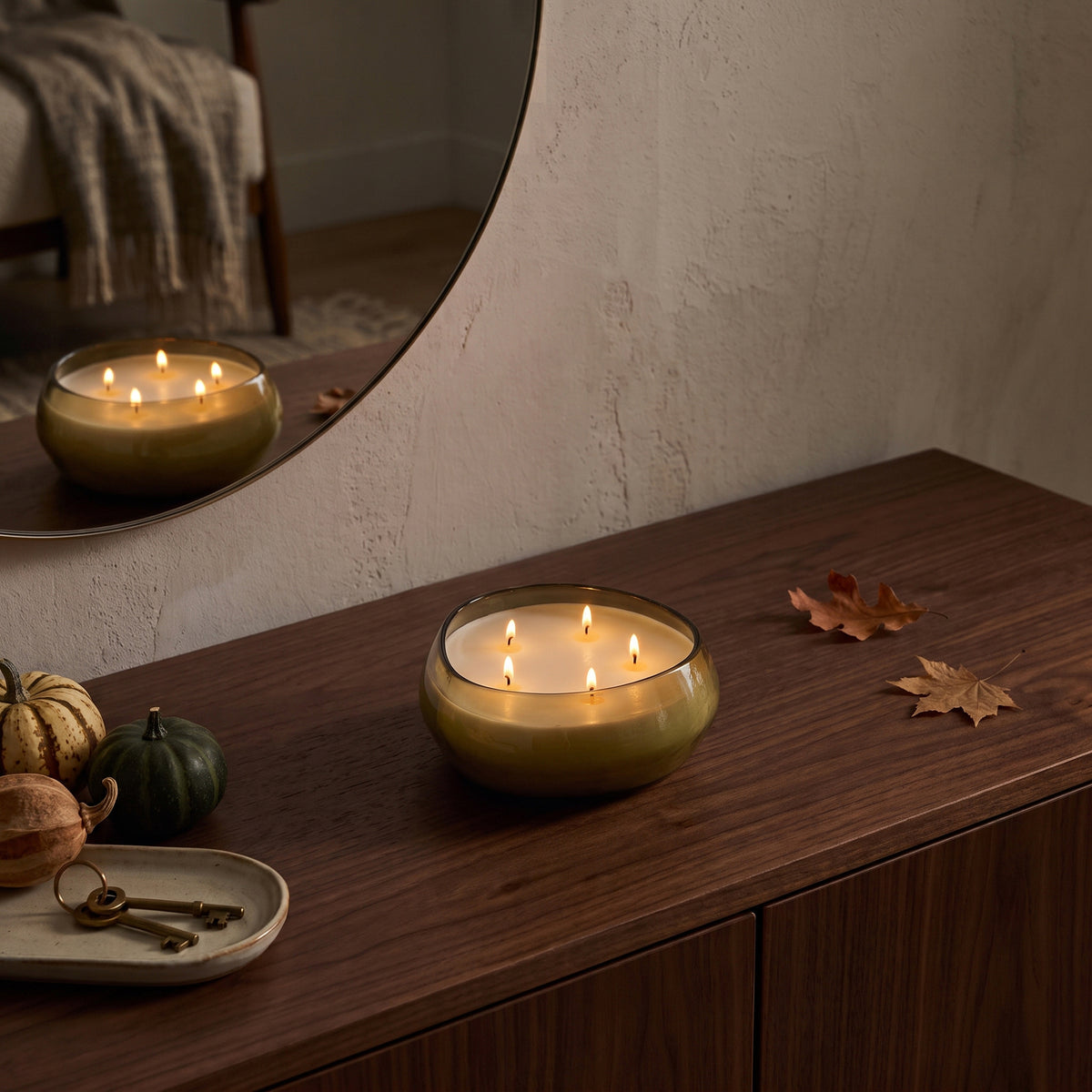 Bromela Amber Midnight Amber Scented Candle