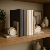 Daytonview Ivory/Tan Bookends (Set of 2)
