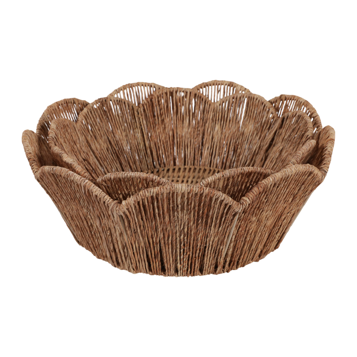 Yatesgate Brown/Tan Bowls (Set of 2)