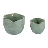 Draperstone Green Small Planters (Set of 2)