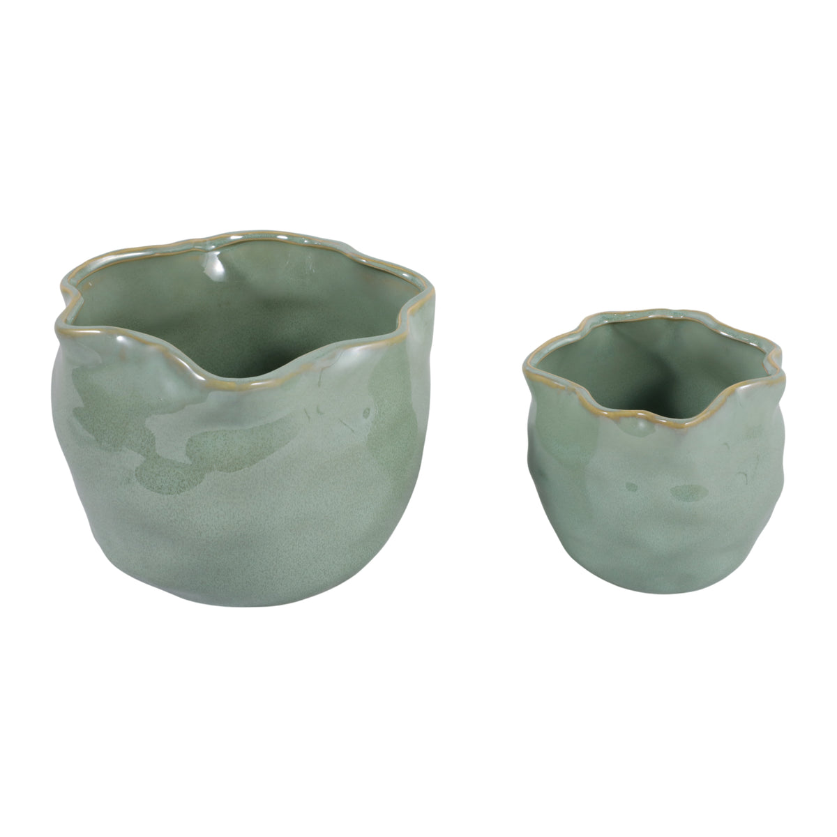 Draperstone Green Small Planters (Set of 2)