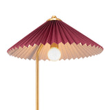 Charo Red & Gold Table Lamp