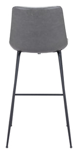 Byron Gray Barstool