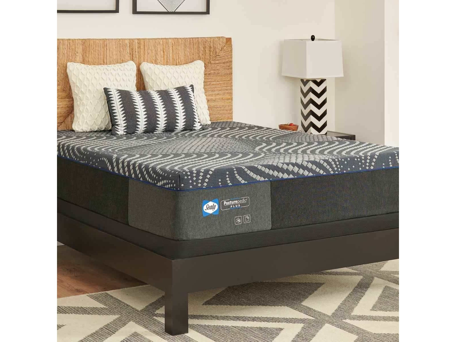 Sealy® Posturepedic® Plus Albany Gel Memory Foam Firm Mattress - Ornate Home