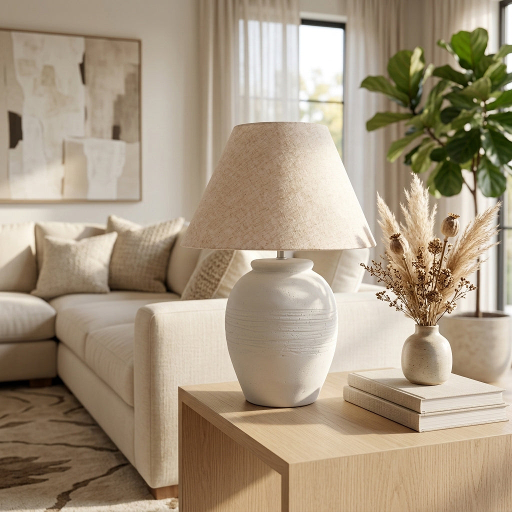 Darrenway White Lamp