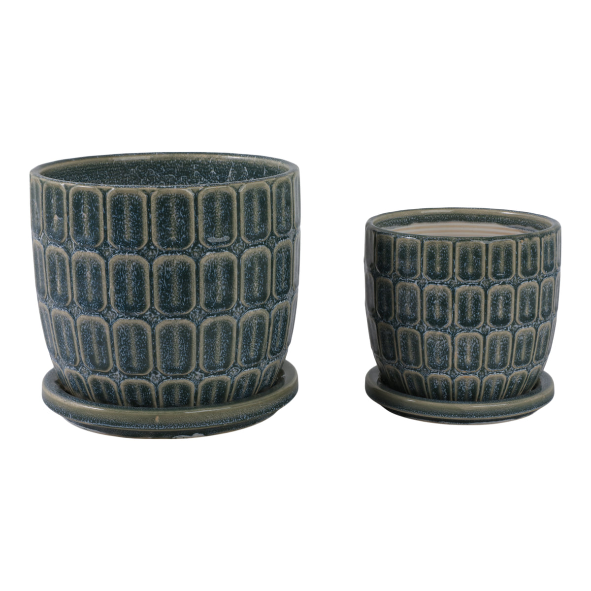 Leonaham Blue Planters (Set of 2)