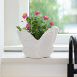 Hewittford Ivory/Tan Planter