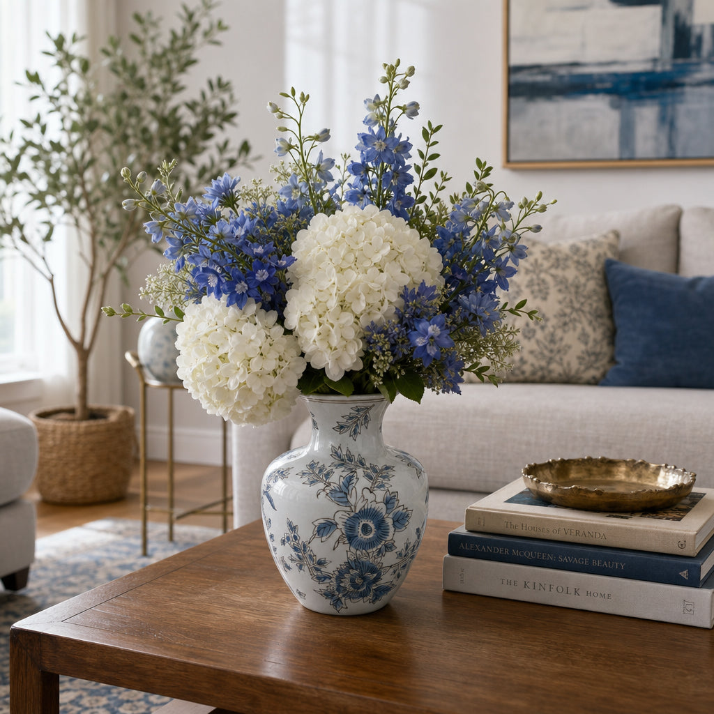 Holdenridge Brown/Blue Chinoiserie