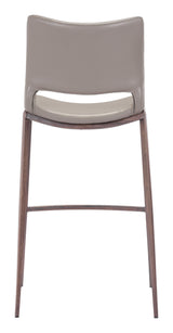 Ace Brown & Walnut Barstool (Set of 2)