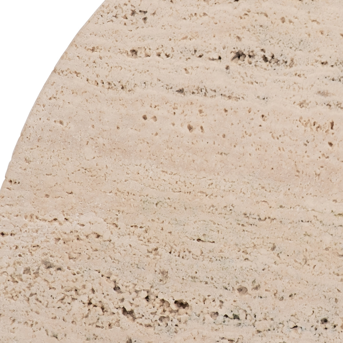 Lucca Tan Travertine Half Dome Bookends (Set of 2)