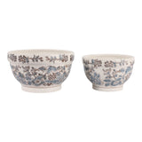 Bondview Blue/Brown Large Planters (Set of 2)