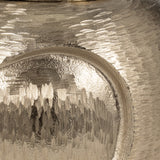 Sunland Champagne Metal Face Jar