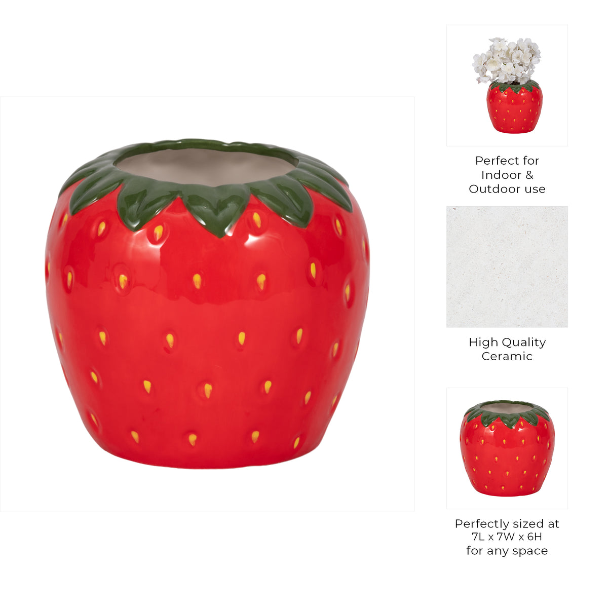 Finchmoor Red Planter
