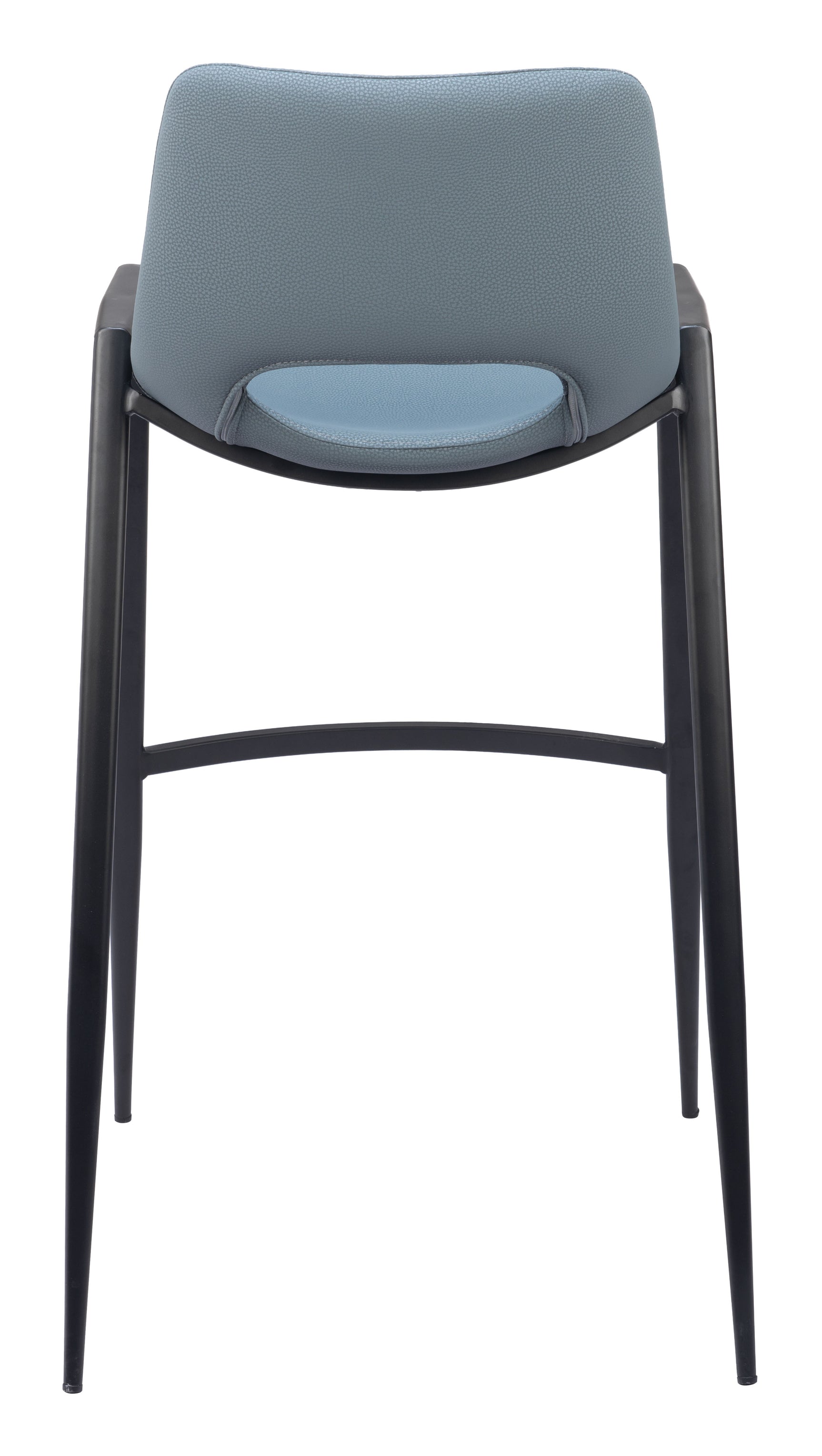 Desi Azure Gray Barstool (Set of 2)