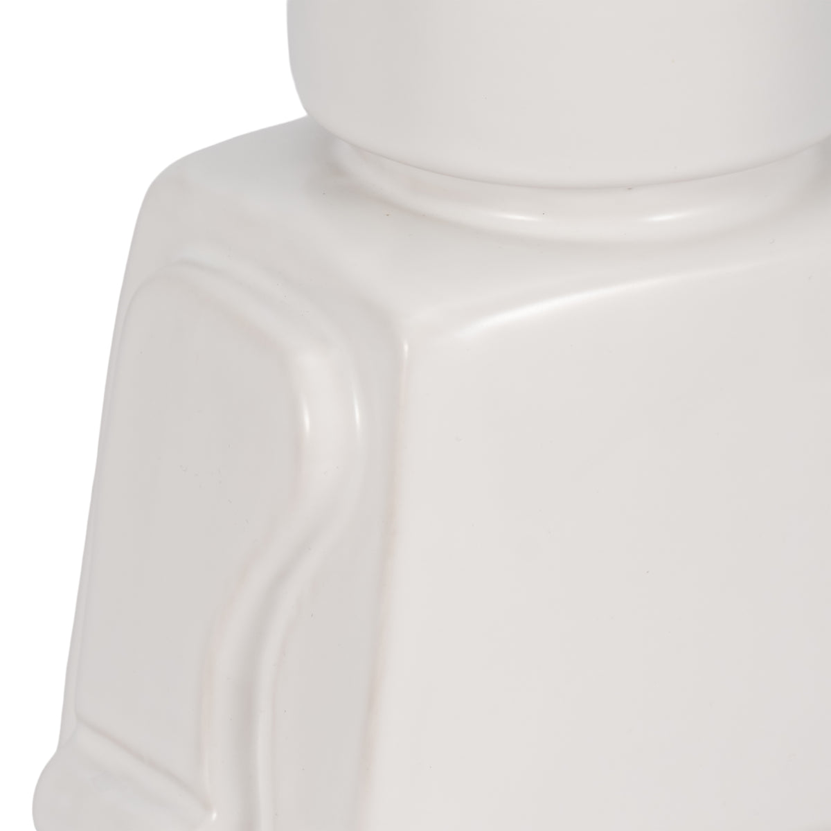 Rex Manor White Block Man Figure