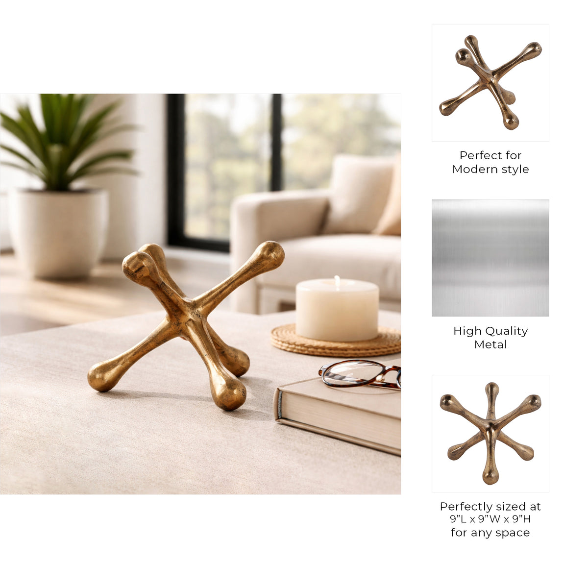 Devon Bronze/Gold Large Decor